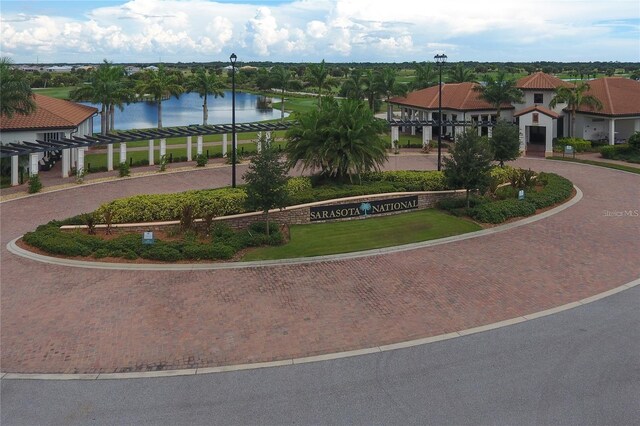10054 Crooked Creek Dr Unit 201, Venice, FL 34293 - aerial view of a large body of water
