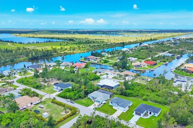 10443 Riverside Rd, Port Charlotte, FL 33981 - aerial view of residential area with a nearby body of water