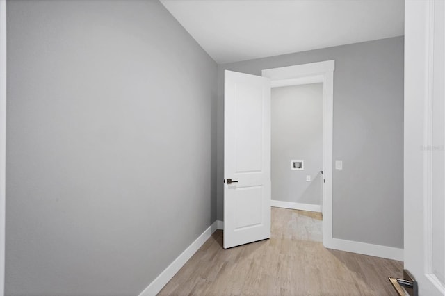 10443 Riverside Rd, Port Charlotte, FL 33981 - empty room featuring light wood-style floors and baseboards