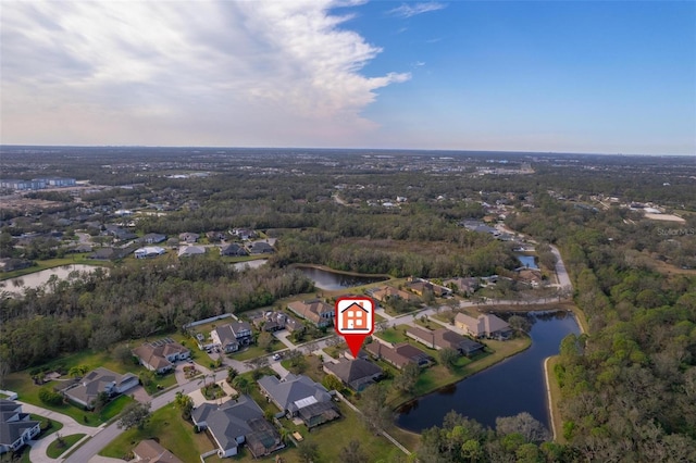 14901 17th Ave E, Bradenton, FL 34212 - aerial view of property's location with a large body of water and nearby suburban area