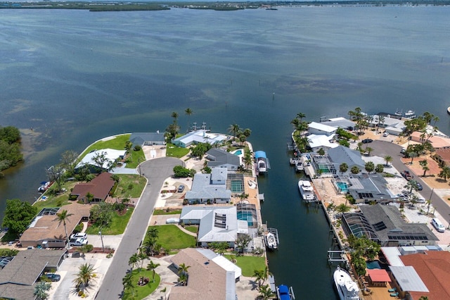 3715 101st St W, Bradenton, FL 34210 - aerial view of property and surrounding area with a nearby body of water and nearby suburban area