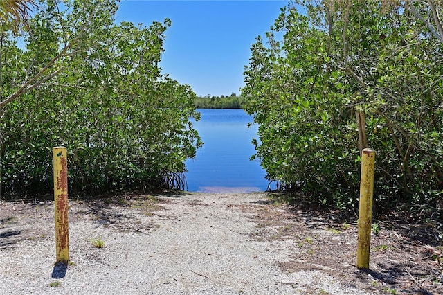 850 Tidewater Shores Loop Unit 102, Bradenton, FL 34208 - water view featuring a dock