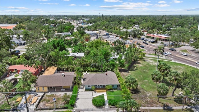 1051 Indian Beach Dr, Sarasota, FL 34234 - aerial view of property and surrounding area