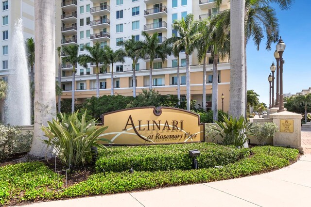 800 N Tamiami Trl Unit 405, Sarasota, FL 34236 - view of community sign
