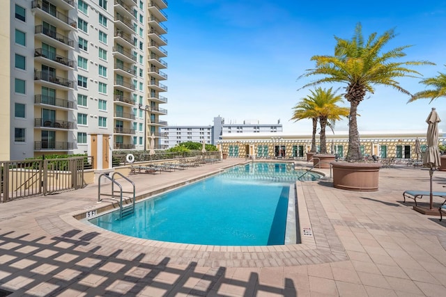 800 N Tamiami Trl Unit 405, Sarasota, FL 34236 - community pool featuring a patio area