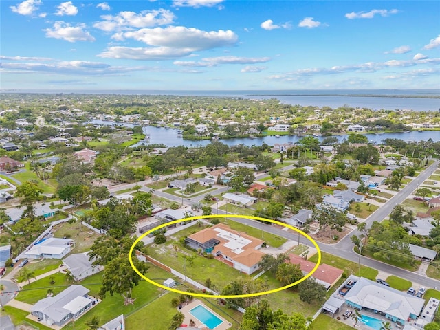 6103 6th Ave NW, Bradenton, FL 34209 - aerial view of residential area featuring a nearby body of water