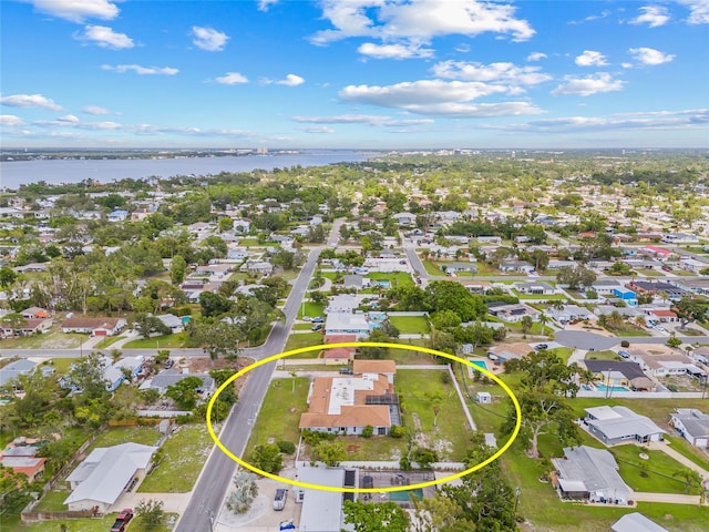 6103 6th Ave NW, Bradenton, FL 34209 - aerial view of residential area with a large body of water