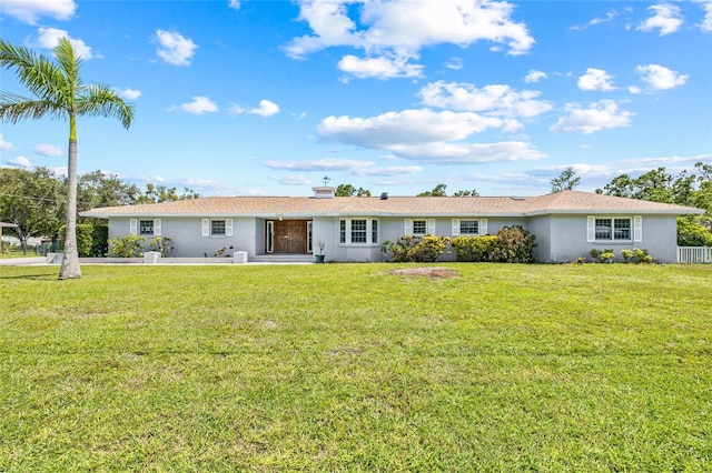 6103 6th Ave NW, Bradenton, FL 34209 - single story home with stucco siding and a front yard