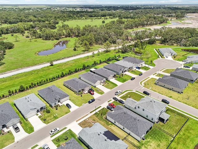 6528 166th Pl E, Parrish, FL 34219 - aerial view of residential area featuring a nearby body of water