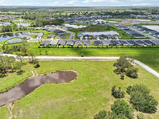 6528 166th Pl E, Parrish, FL 34219 - aerial view of residential area featuring a large body of water