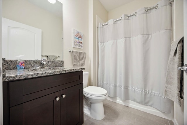 13804 Woodbridge Ter, Lakewood Ranch, FL 34211 - full bathroom featuring vanity and tile patterned flooring