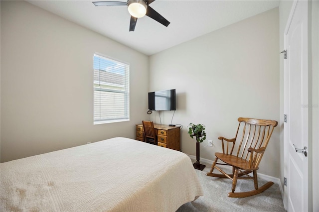 13804 Woodbridge Ter, Lakewood Ranch, FL 34211 - bedroom featuring carpet floors and a ceiling fan