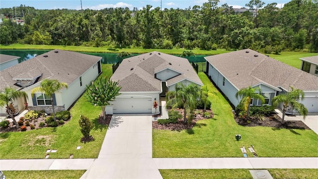 13804 Woodbridge Ter, Lakewood Ranch, FL 34211 - aerial view of property and surrounding area featuring a nearby body of water