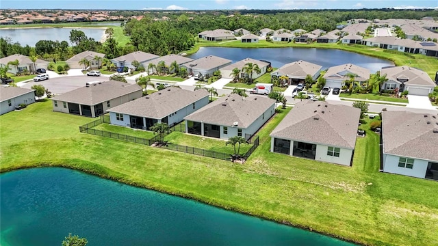 13804 Woodbridge Ter, Lakewood Ranch, FL 34211 - aerial view of residential area featuring a large body of water