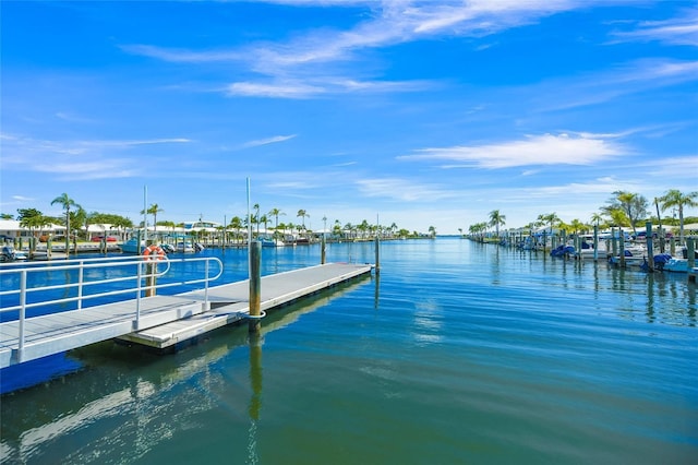 564 Spanish Dr N, Longboat Key, FL 34228 - dock with a water view