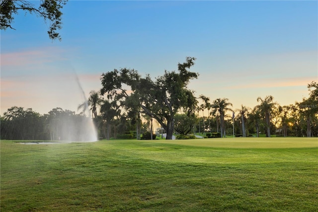3658 Torrey Pines Way, Sarasota, FL 34238 - view of community with a yard and view of golf course