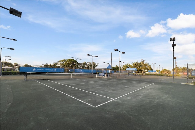 3658 Torrey Pines Way, Sarasota, FL 34238 - view of tennis court