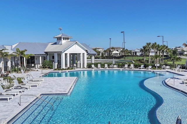 17823 Cherished Loop, Bradenton, FL 34211 - community pool with a patio area