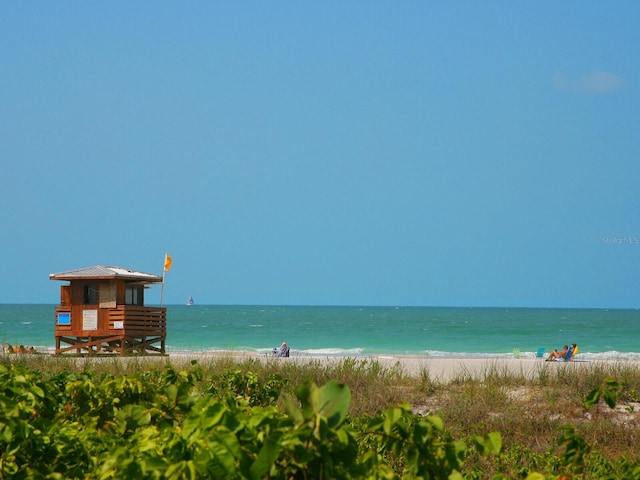1732 6th St, Sarasota, FL 34236 - water view featuring local beach