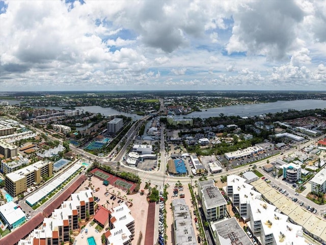 8750 Midnight Pass Rd Unit 501, Sarasota, FL 34242 - aerial overview of property's location with a large body of water