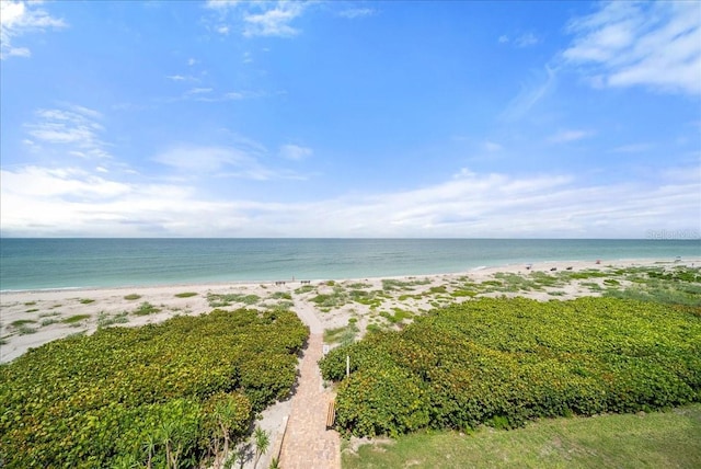 8750 Midnight Pass Rd Unit 501, Sarasota, FL 34242 - water view with local beach