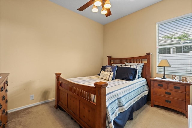 11508 30th Cv E, Parrish, FL 34219 - bedroom with light colored carpet and a ceiling fan