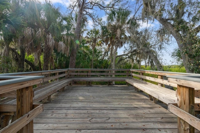 11508 30th Cv E, Parrish, FL 34219 - view of deck