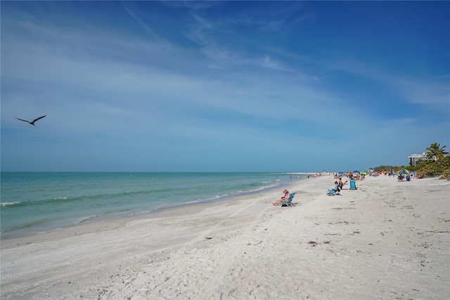 444 S Polk Dr, Sarasota, FL 34236 - water view featuring local beach
