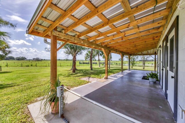 39700 State Road 70 E, Myakka City, FL 34251 - view of patio with a rural view