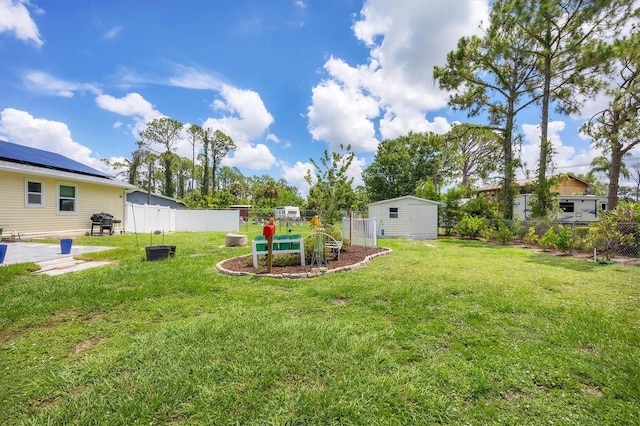1778 N Salford Blvd, North Port, FL 34286 - fenced backyard featuring a shed