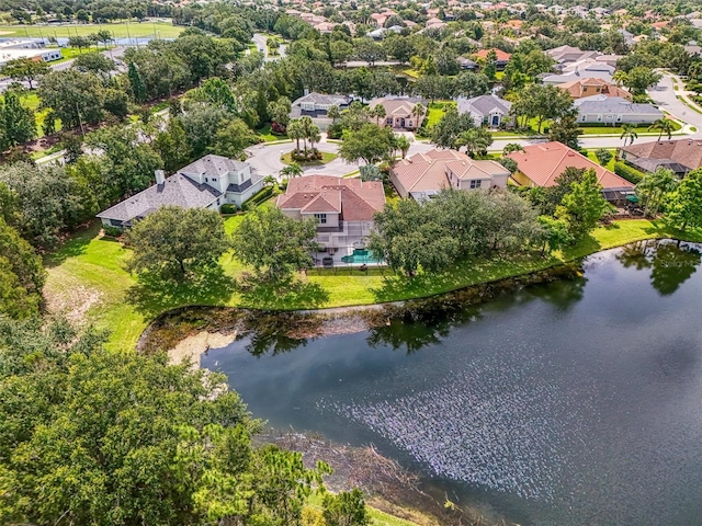6610 Rosy Barb Ct, Lakewood Ranch, FL 34202 - aerial perspective of suburban area with a nearby body of water