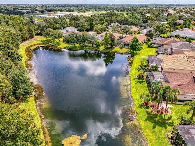 6610 Rosy Barb Ct, Lakewood Ranch, FL 34202 - aerial perspective of suburban area featuring a nearby body of water