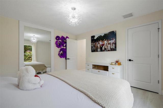3524 Brownwood Ter, North Port, FL 34286 - bedroom featuring light wood-type flooring