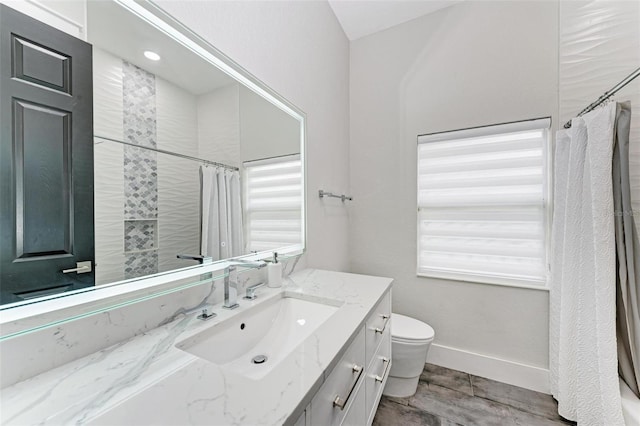 12814 Daisy Pl, Bradenton, FL 34212 - full bath with vanity and a shower with shower curtain