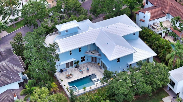 1076 Toc0Baga, Sarasota, FL 34234 - view of subject property with a pool