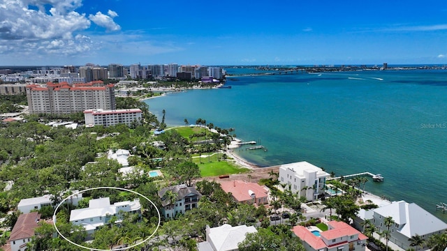 1076 Toc0Baga, Sarasota, FL 34234 - view of urban area with a nearby body of water