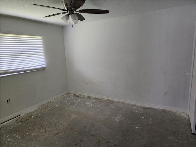4354 Rock Creek Dr, Port Charlotte, FL 33948 - unfurnished room featuring a ceiling fan and baseboards