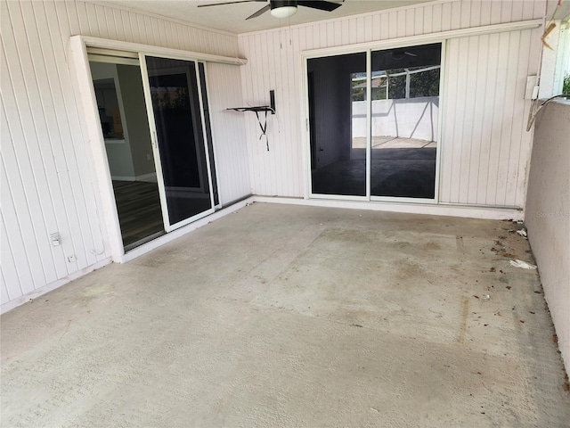 4354 Rock Creek Dr, Port Charlotte, FL 33948 - view of patio / terrace with ceiling fan