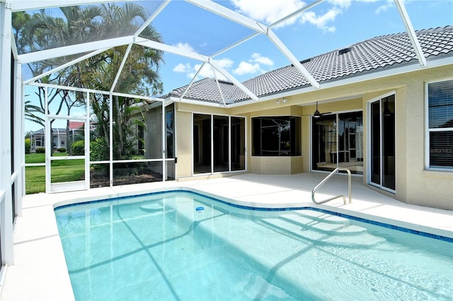 5080 Timber Chase Way, Sarasota, FL 34238 - swimming pool with a patio and a lanai