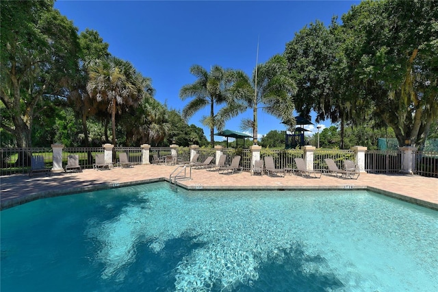 5080 Timber Chase Way, Sarasota, FL 34238 - community pool with a patio area