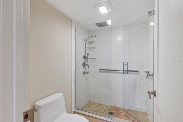 1240 Siesta Bayside Dr Unit 1240C, Sarasota, FL 34242 - full bathroom with toilet and a shower stall