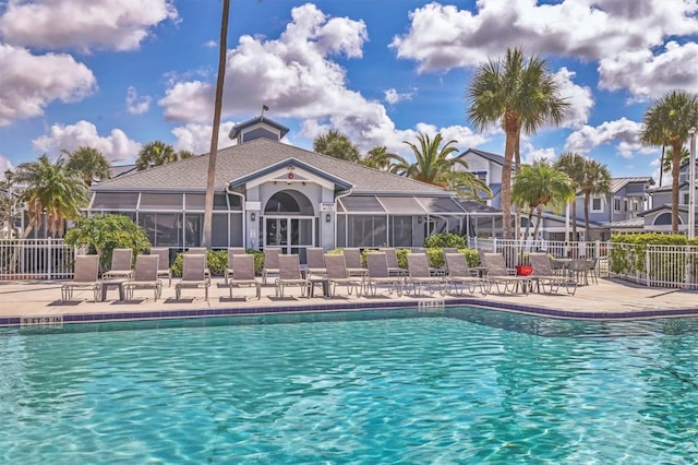 1240 Siesta Bayside Dr Unit 1240C, Sarasota, FL 34242 - view of pool featuring a patio area