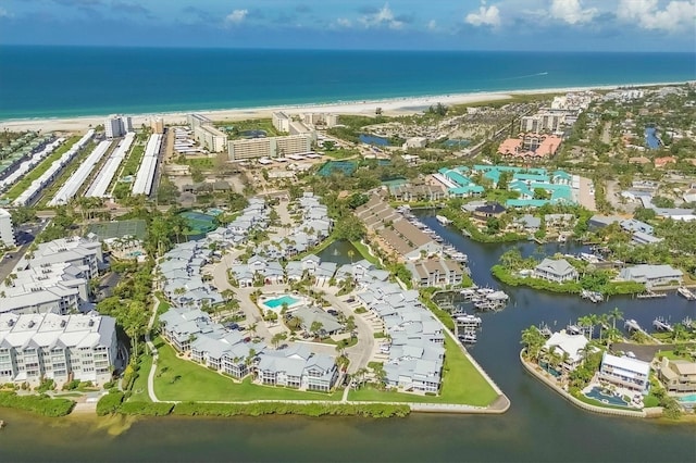 1240 Siesta Bayside Dr Unit 1240C, Sarasota, FL 34242 - aerial view of property's location with unending shoreline