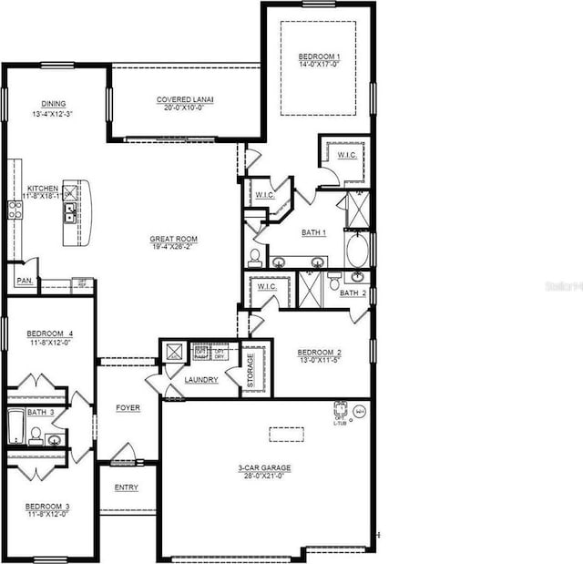 16022 10th Ave E, Bradenton, FL 34212 - view of room layout