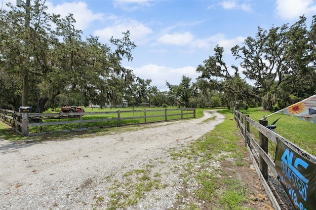 15780 Wilson Rd, Sarasota, FL 34240 - view of dirt / gravel road featuring a view of rural / pastoral area