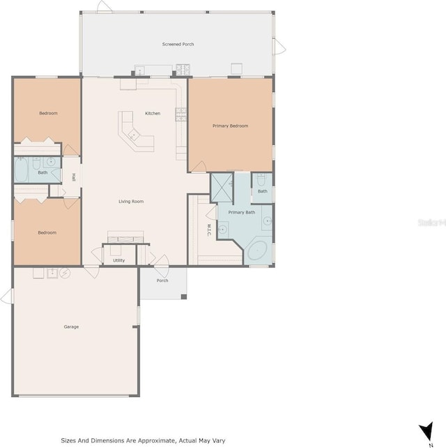 15780 Wilson Rd, Sarasota, FL 34240 - view of floor plan / room layout