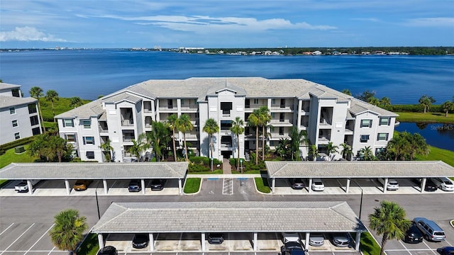 1030 Tidewater Shores Loop Unit 307, Bradenton, FL 34208 - aerial view of a nearby body of water