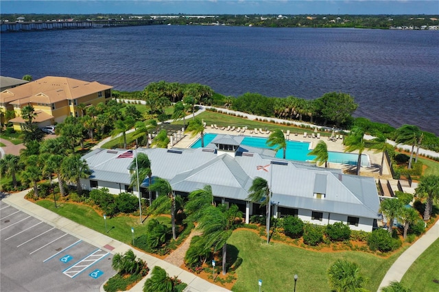 1030 Tidewater Shores Loop Unit 307, Bradenton, FL 34208 - aerial view of a nearby body of water