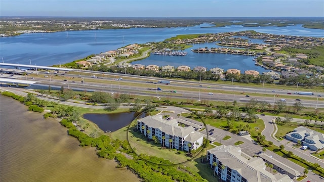 1030 Tidewater Shores Loop Unit 307, Bradenton, FL 34208 - drone / aerial view of a nearby body of water
