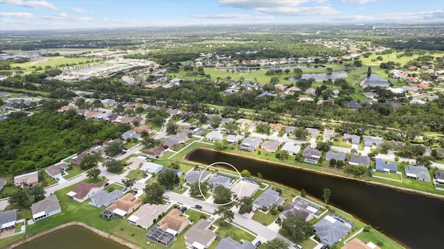 11839 Shrewsbury Ln, Parrish, FL 34219 - aerial view of property and surrounding area with a large body of water and nearby suburban area